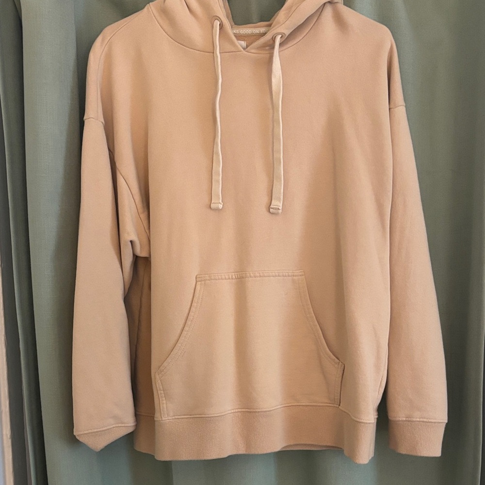 Aerie Men's Beige Hoodie Sweater